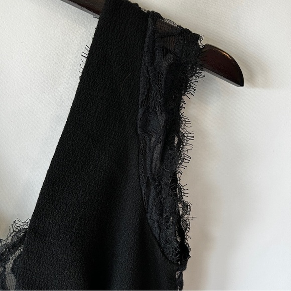 BCBGeneration Junior's Lace Insert Georgette Mini Dress Size 2 - Picture 5 of 12